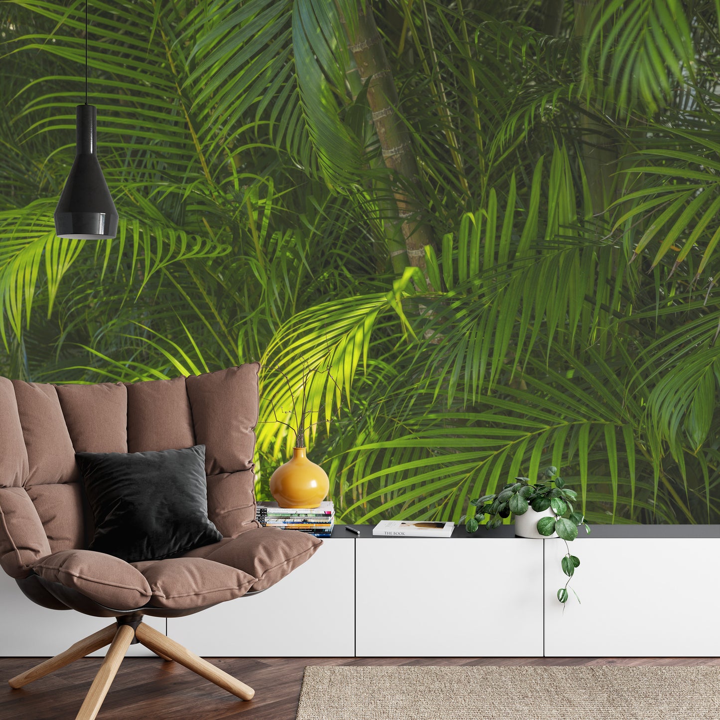 Photomural Palm Leaves
