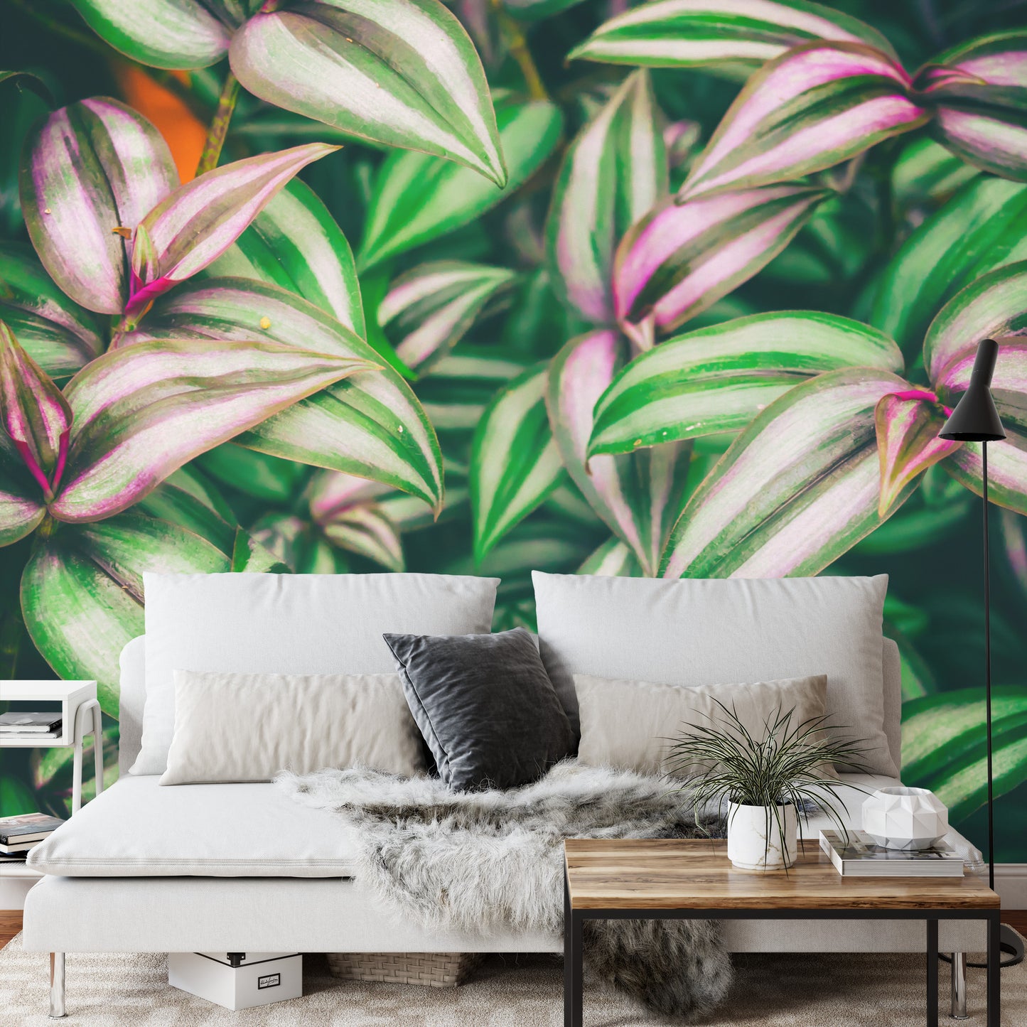 Photomural Tropical Leaves