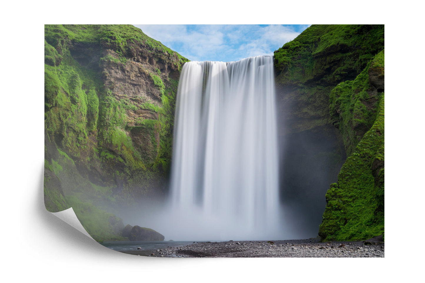 Photomural Skógafoss Waterfall