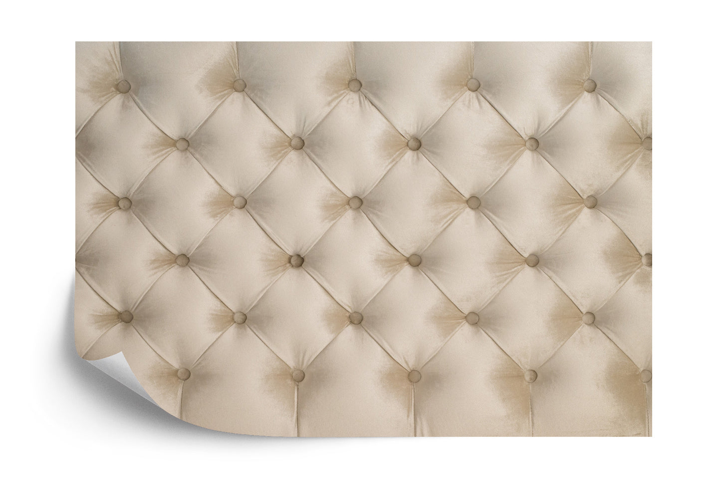Photomural Quilted Beige