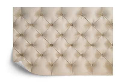 Photomural Quilted Beige