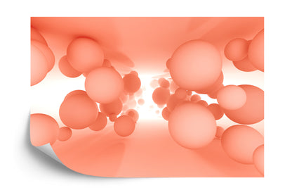 Photomural Optical Balls 3D