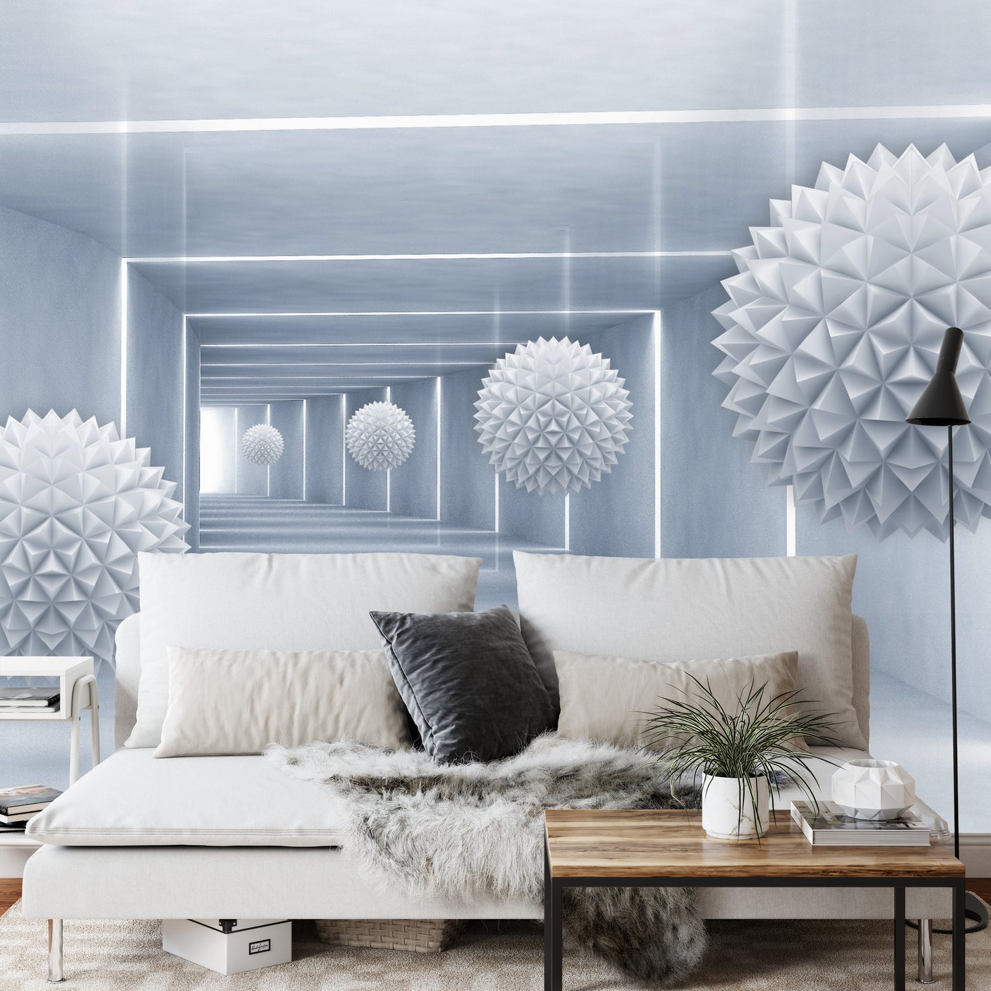 Photomural Balls 3D