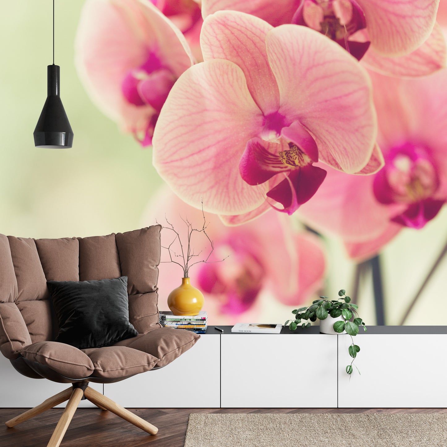 Photomural Beautiful Orchid