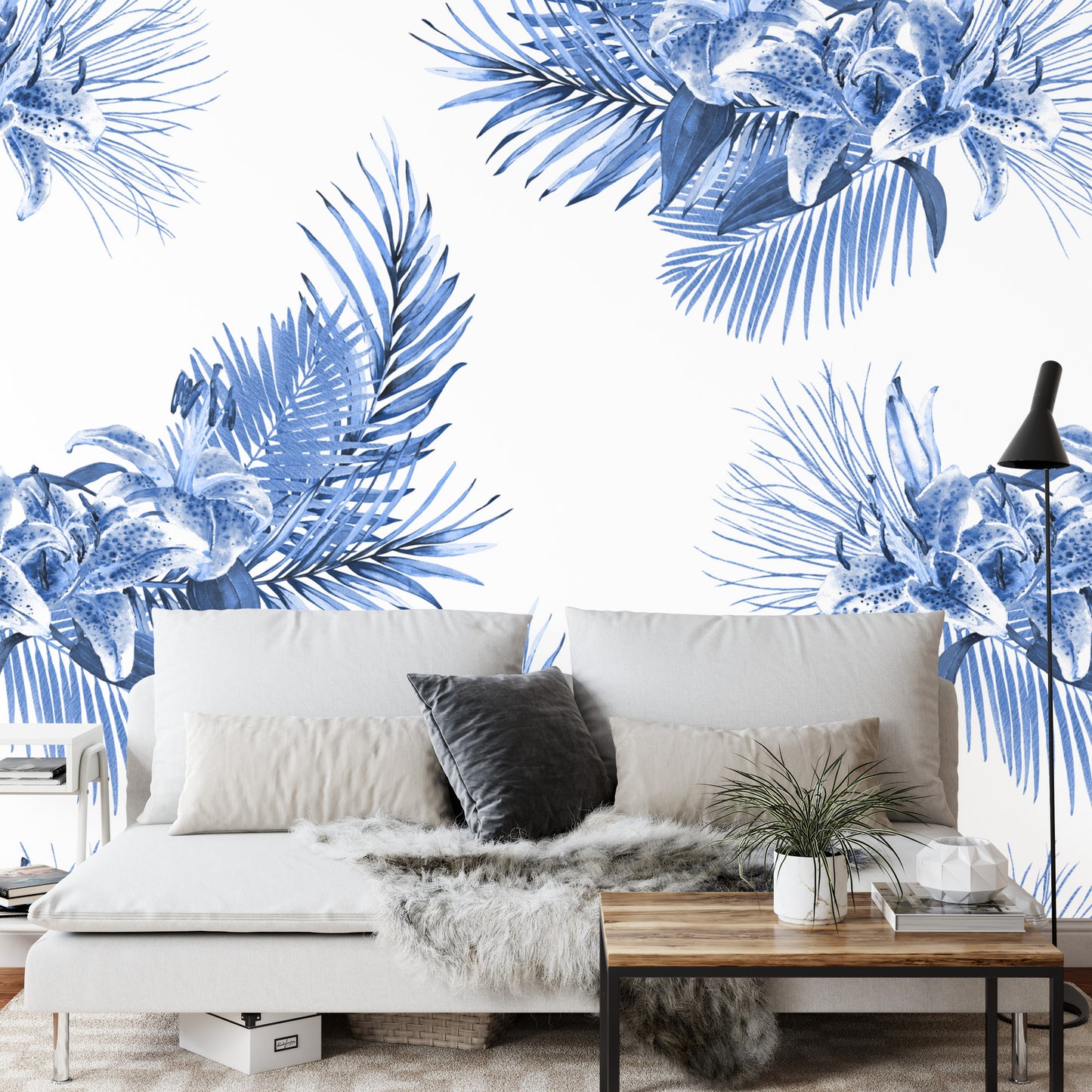 Photomural Leaves