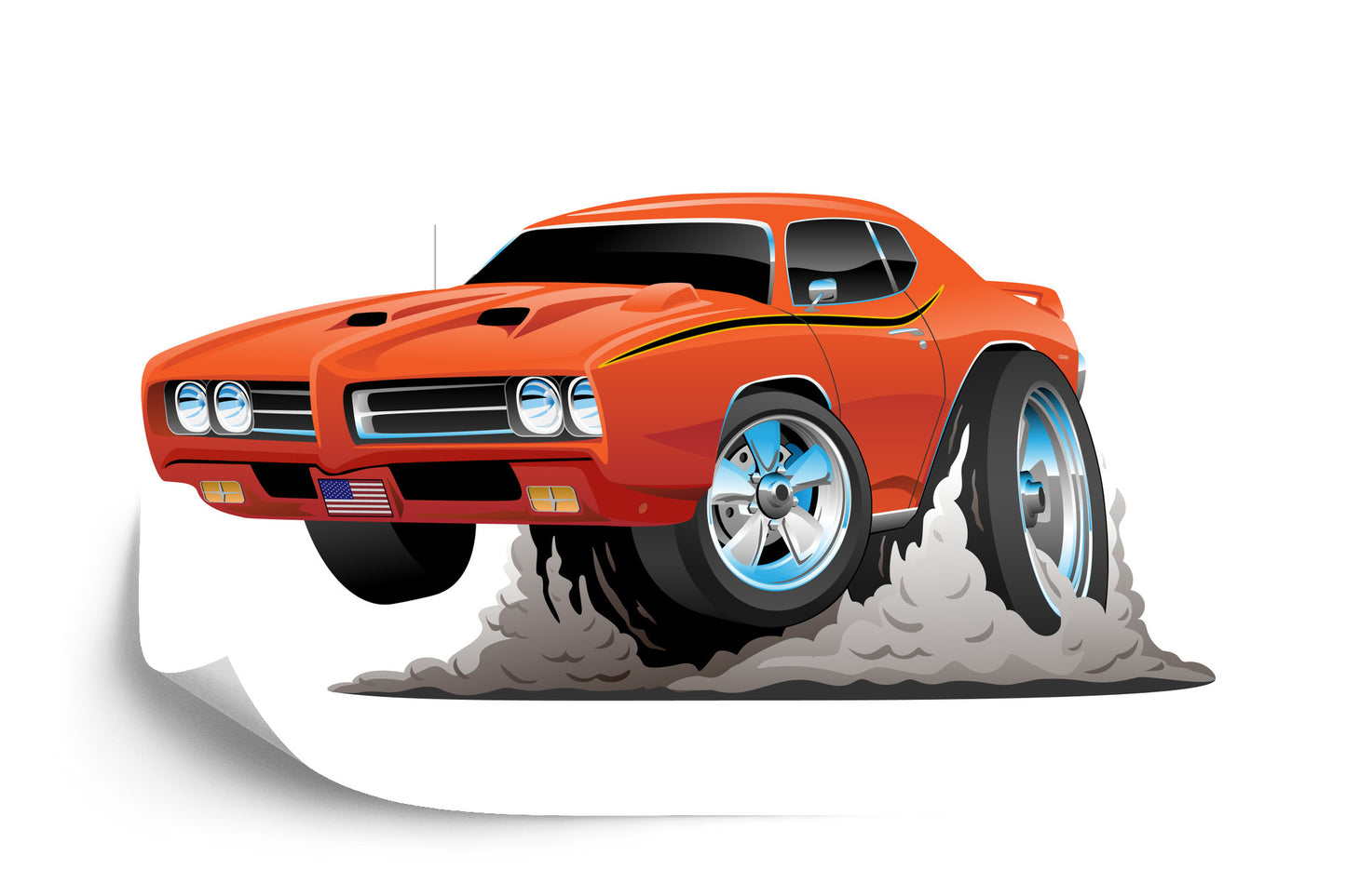 Photomural American Classic Auto