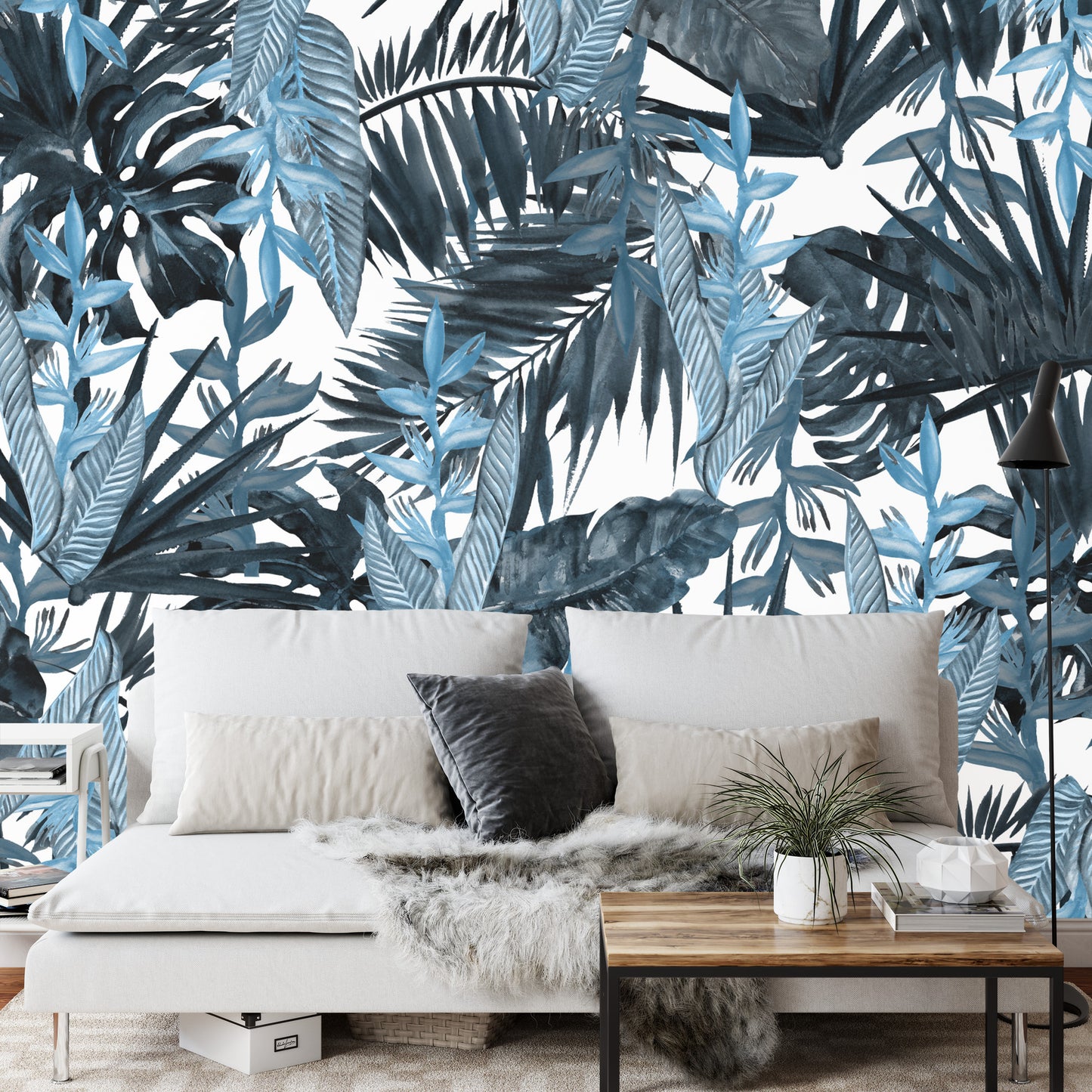 Photomural Tropical Leaves