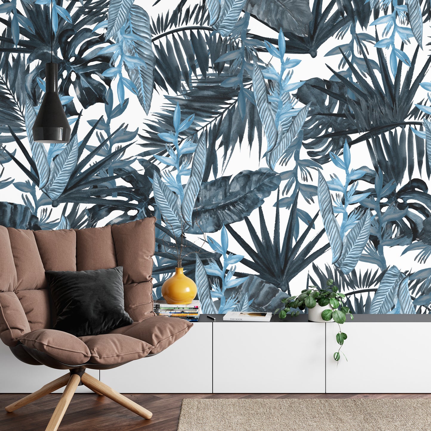 Photomural Tropical Leaves