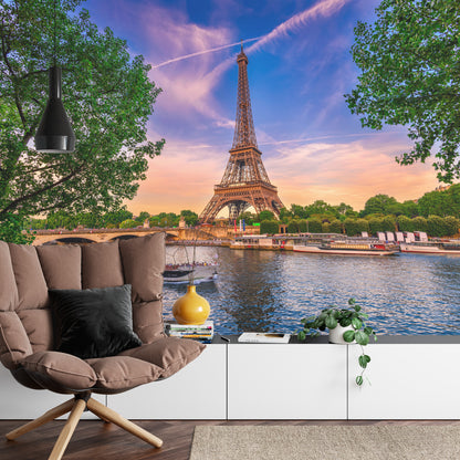 Photomural Paris Eiffel Tower 