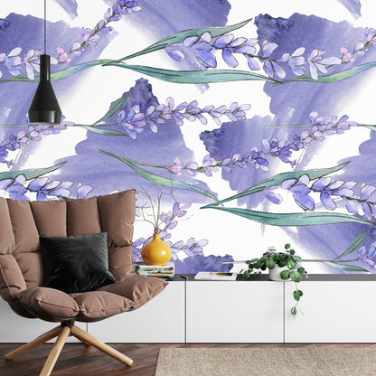 Photomural Landscape Field Lavender