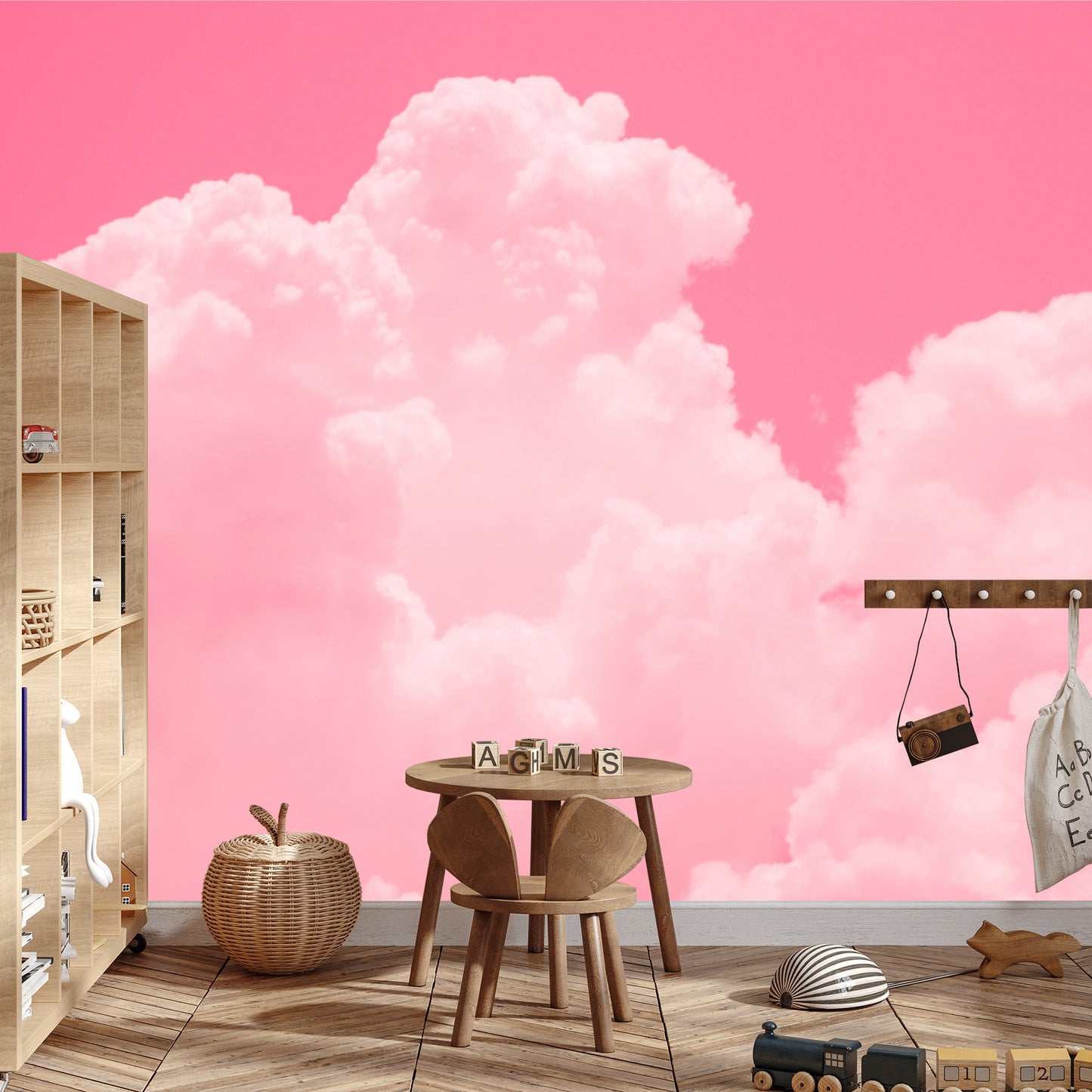 Photomural Pink Clouds