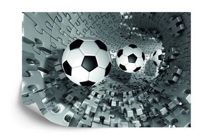Photomural 3D Puzzle Soccer