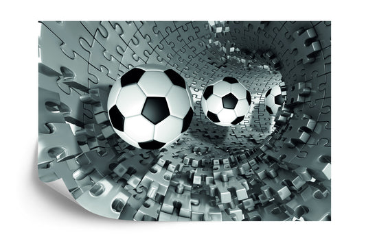 Photomural 3D Puzzle Soccer