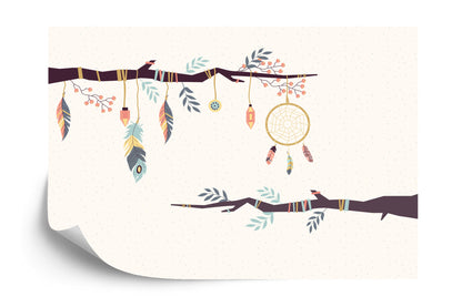 Photomural Boho Branches Iq-1295