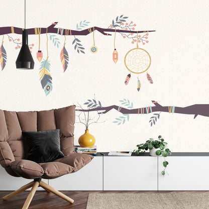Photomural Boho Branches Iq-1295