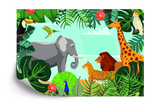 Photomural In The Jungle Iq-1313