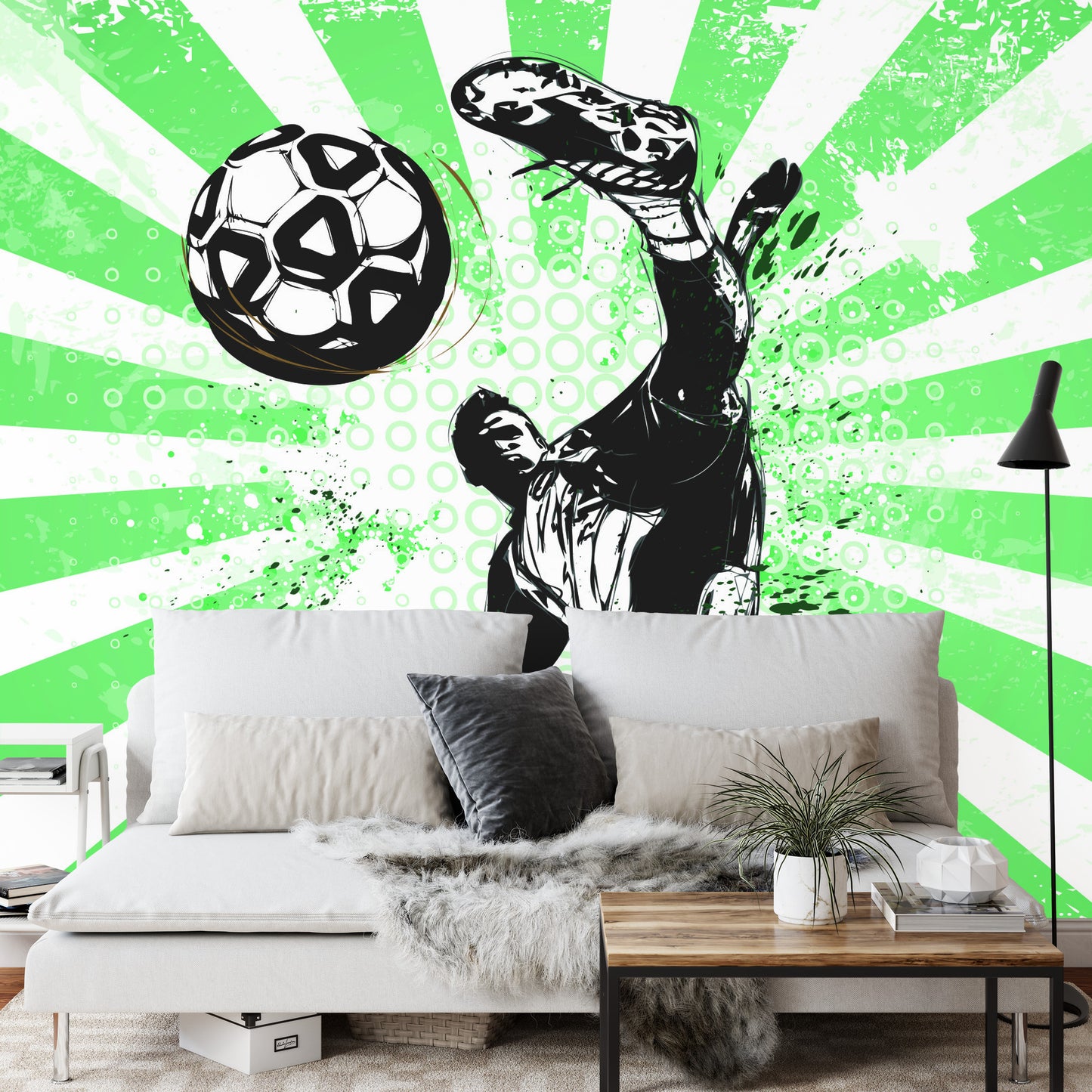 Photomural Football Stars: Strike! Iq-1337