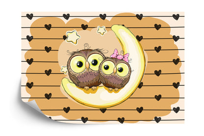 Photomural The Cuddlies: Oliver &amp; Olivia Iq-1347