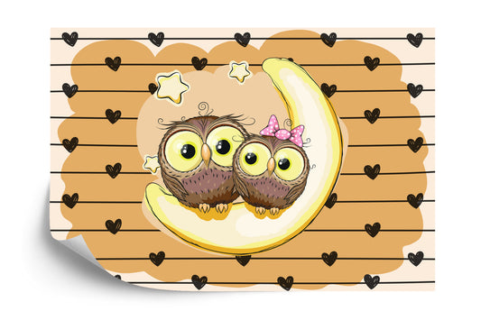 Photomural The Cuddlies: Oliver &amp; Olivia Iq-1347
