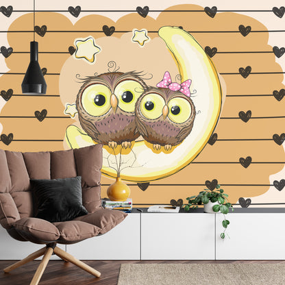 Photomural The Cuddlies: Oliver &amp; Olivia Iq-1347