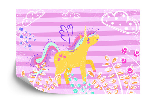 Photomural Ula La Unicornio Iq-1361