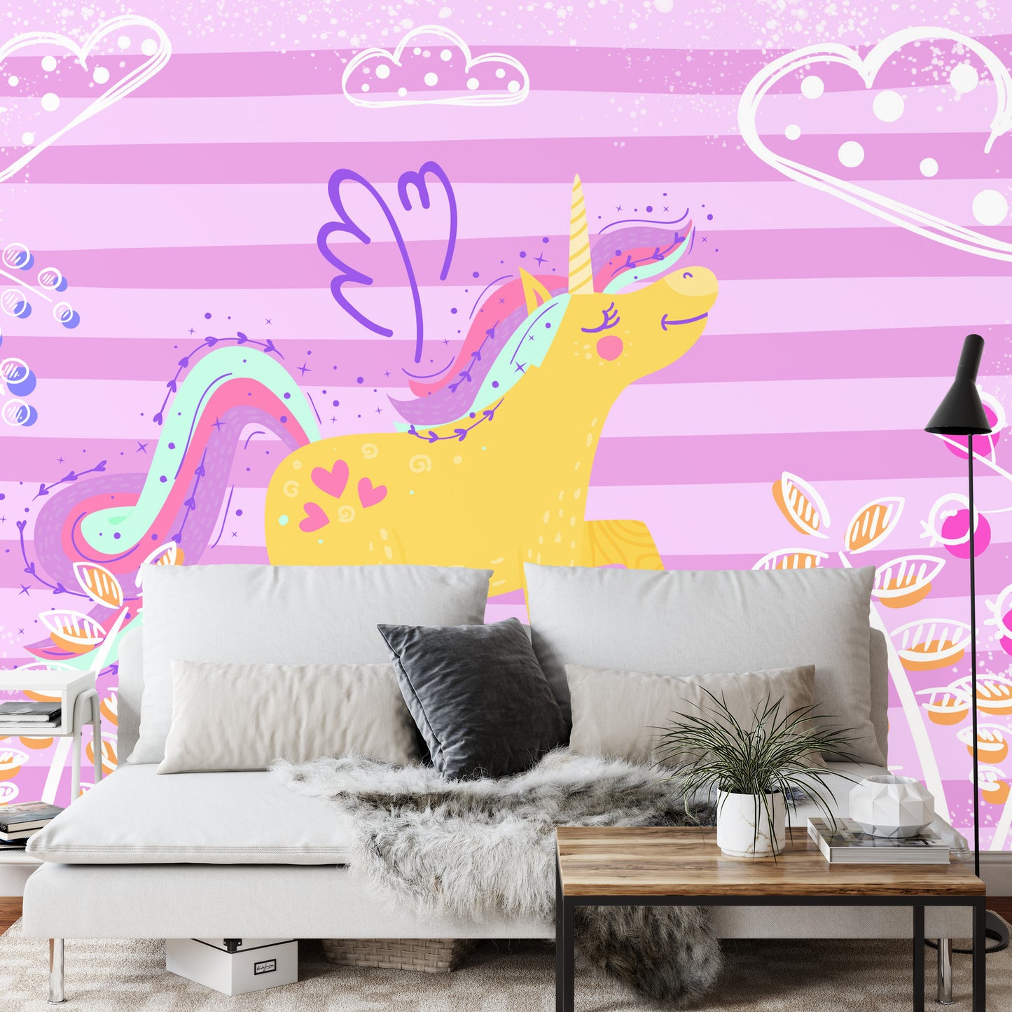 Photomural Ula La Unicornio Iq-1361