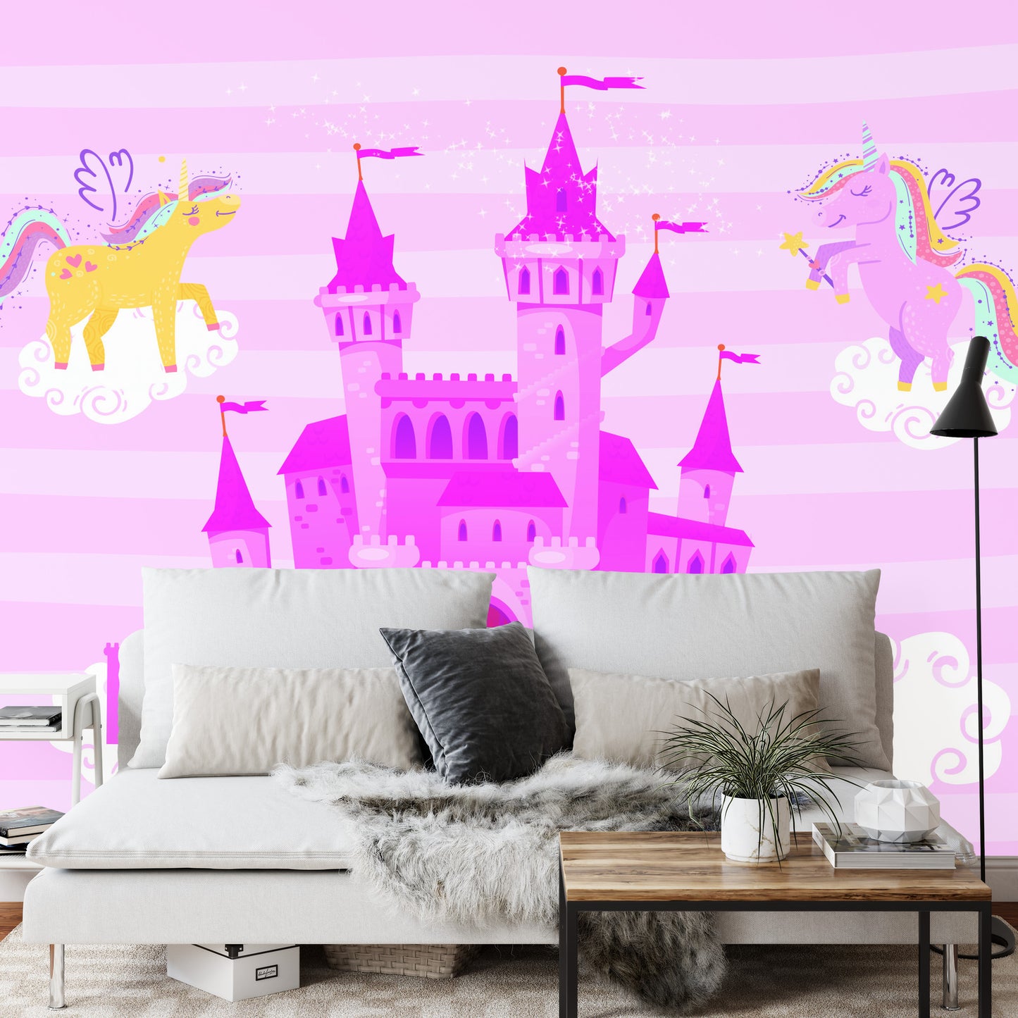 Photomural Ula &amp; Lola's Unicorn Palace Iq-1366