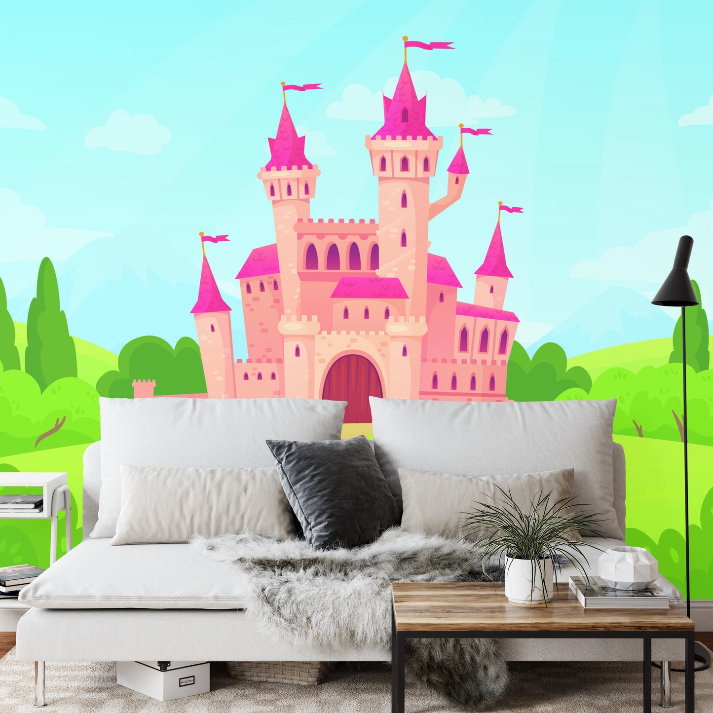 Photomural The Fairytale Castle Of Palovia Iq-1372