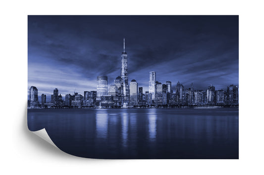 Photomural New York City Sunrise In Blue Iq-1200-E