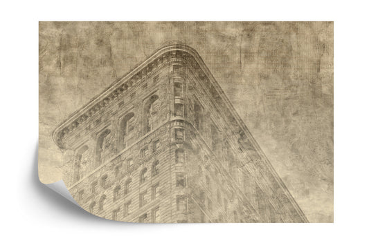 Photomural New York City Grunge Ii Sepia Iq-1206-B