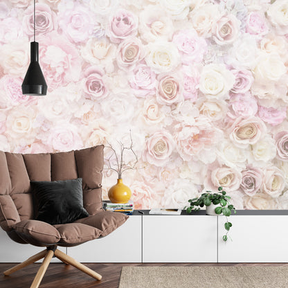 Photomural Floral Faded Vintage Iq-1221-A