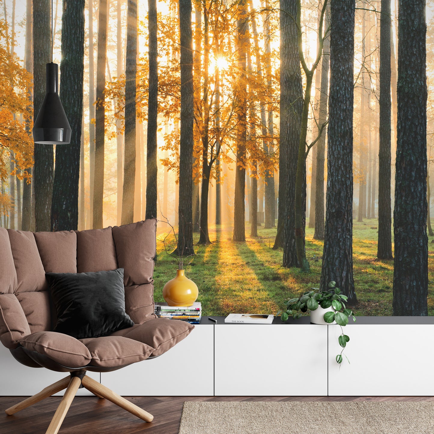 Photomural Forest Sunrise Iq-1224-A