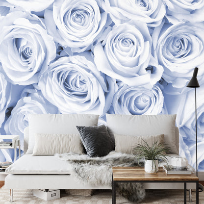 Photomural Rose Bouquet Blue Iq-1225-E