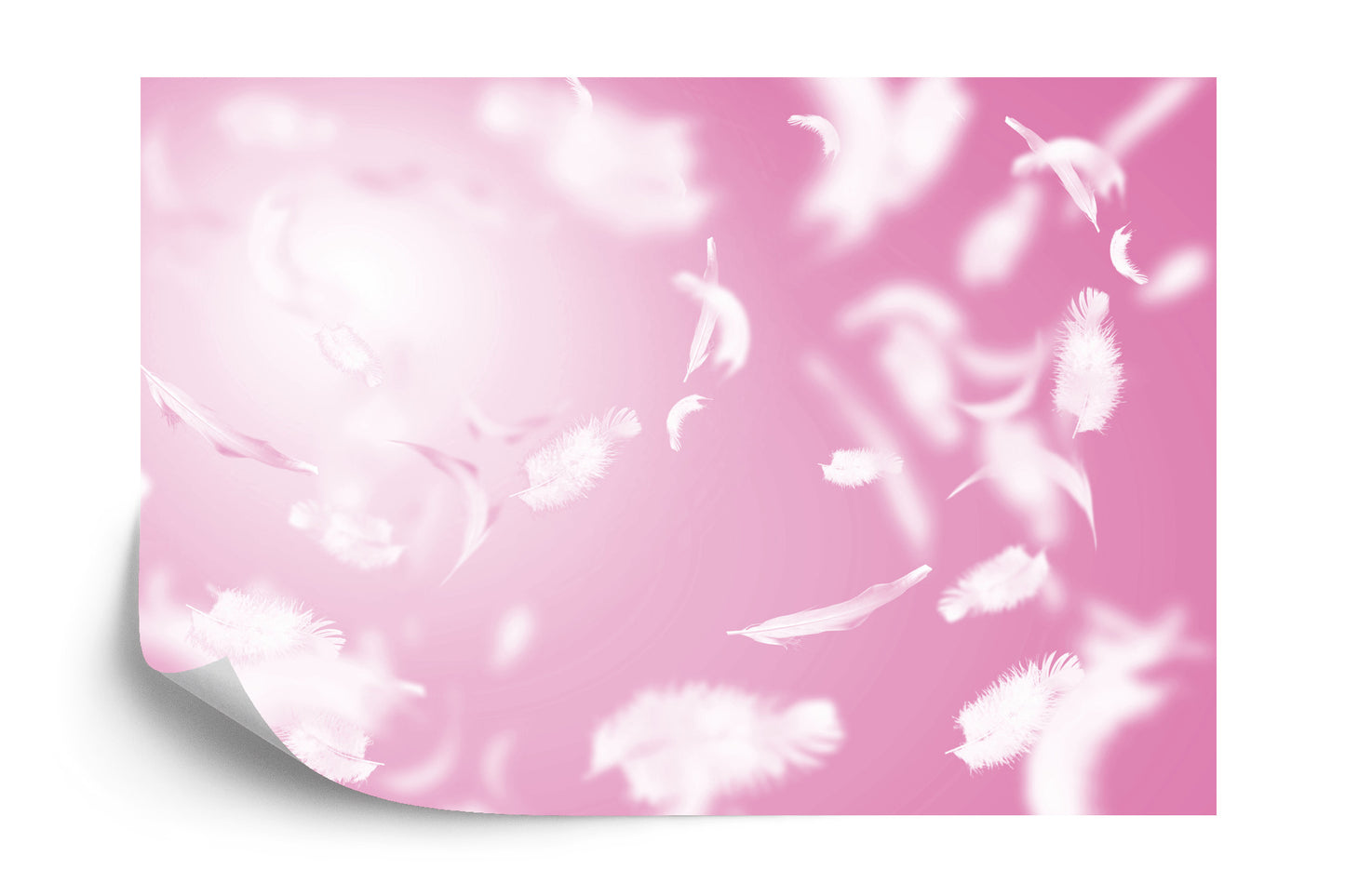 Photomural Floating In Pink Iq-1254-D