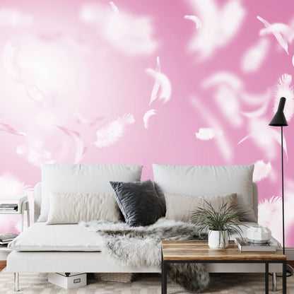 Photomural Floating In Pink Iq-1254-D