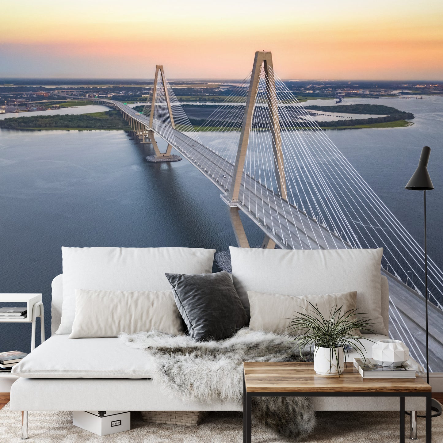 Photomural Charleston Bridge