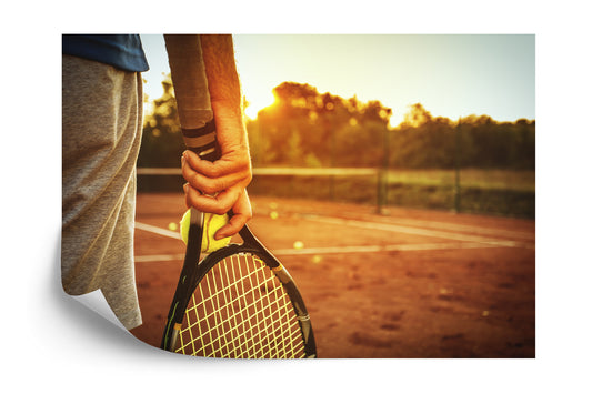 Photomural Tennis Player Before The Match