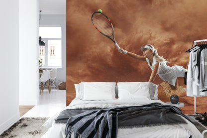 Photomural Professional Tennis Player