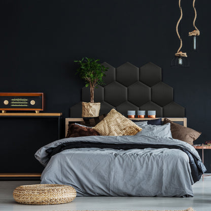 Upholstered Panel Black
