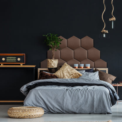Upholstered Panel Brown