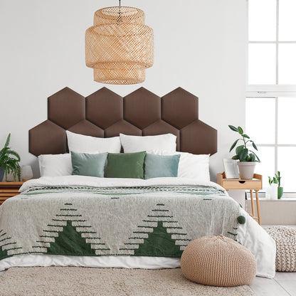 Upholstered Panel Brown