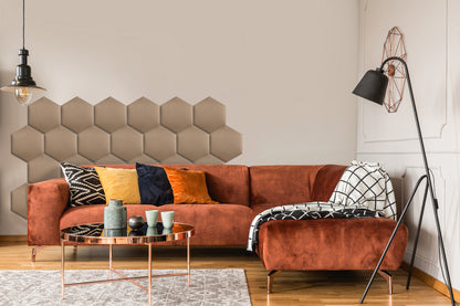 Upholstered Panel Beige