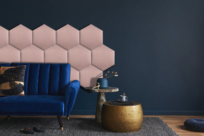 Upholstered Panel Pink