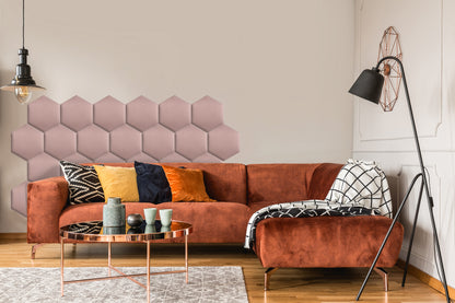 Upholstered Panel Pink
