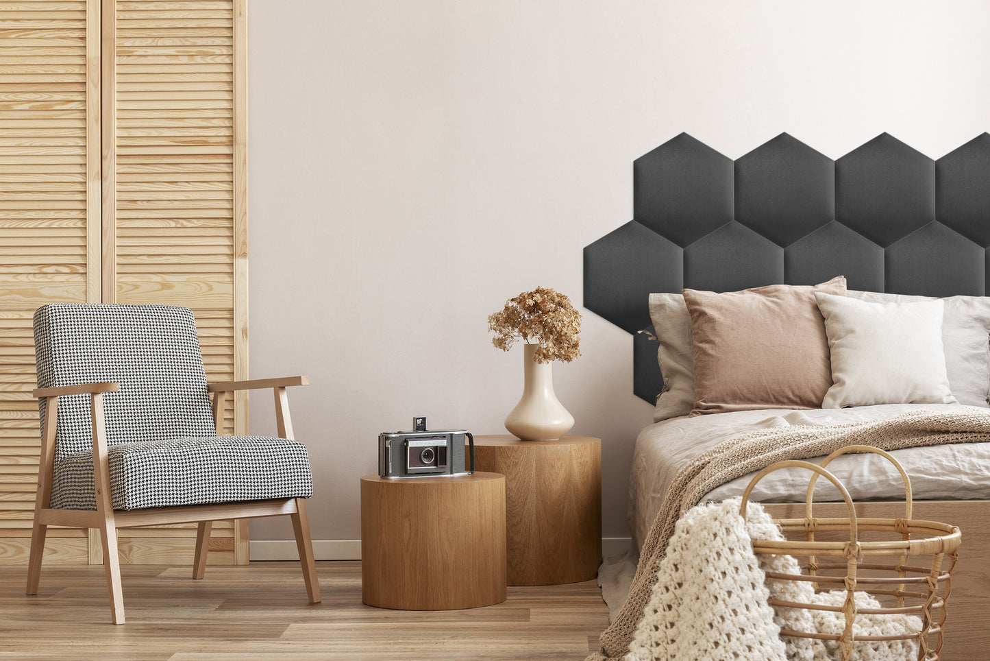 Upholstered Panel Graphite
