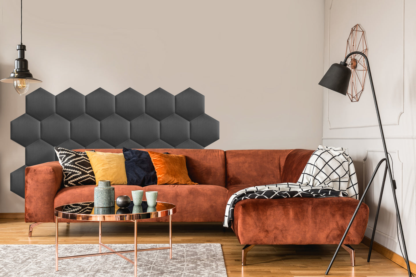Upholstered Panel Graphite