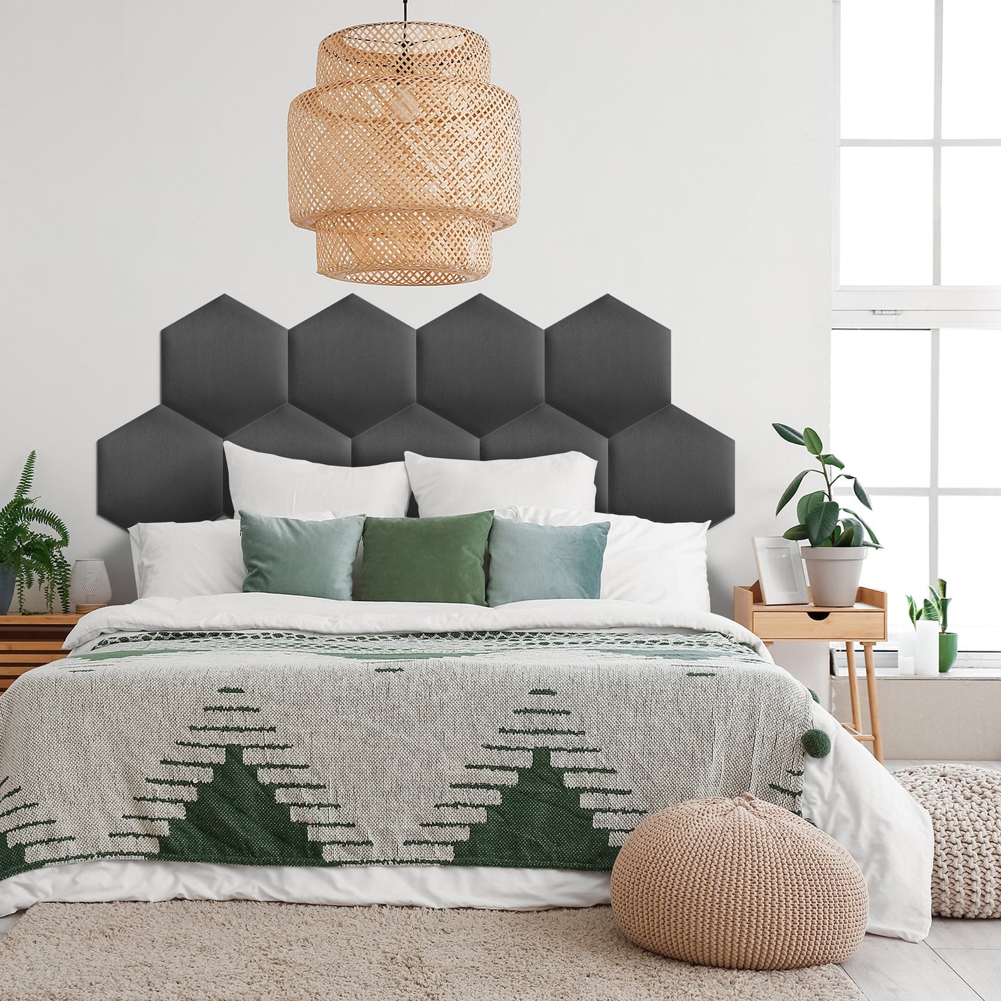 Upholstered Panel Graphite