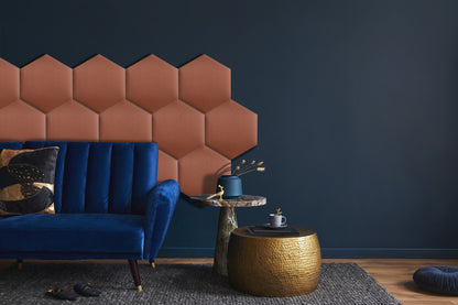 Upholstered Panel Dirty Pink