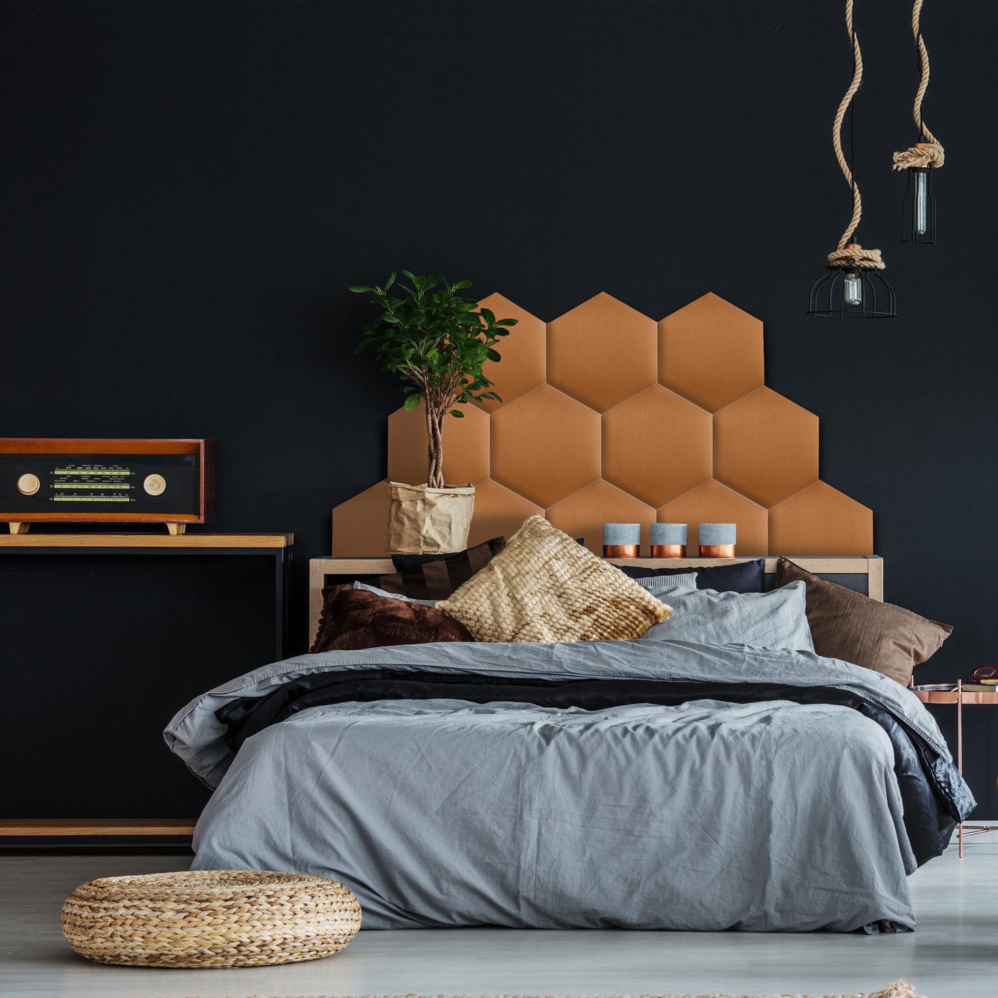 Upholstered Panel Honey