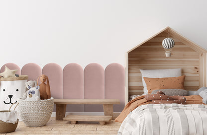 Upholstered Panel Pink 30cm